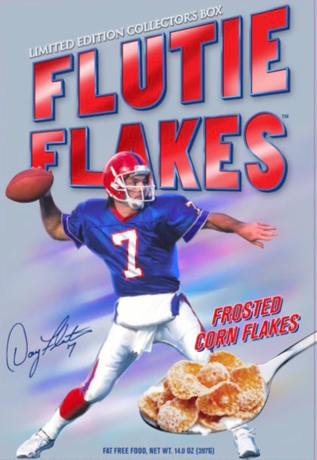 The 2026 Flutie Flakes collector's edition box